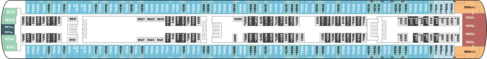 Deck 9 plan